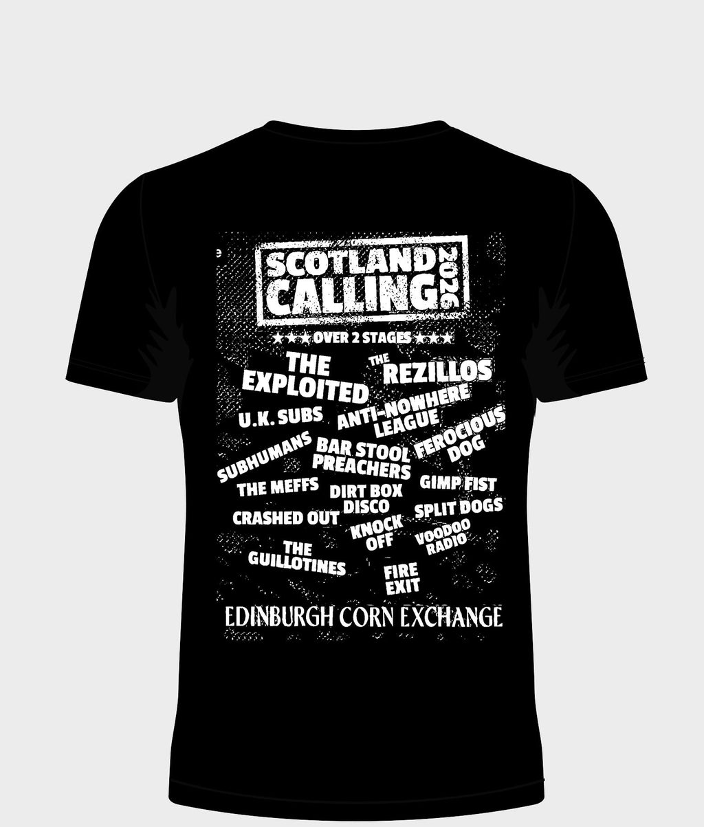 Scotland Calling 2026 T-shirts